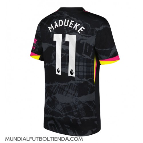 Camiseta Chelsea Noni Madueke #11 Tercera Equipación Replica 2024-25 mangas cortas